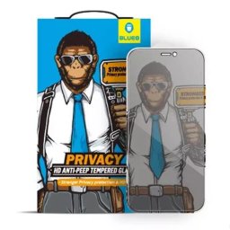 Folie pentru Phone XS Max / iPhone 11 Pro Max - Anti-Peep Privacy Glass - Black