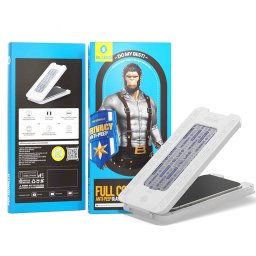 Folie pentru iPhone 15 Pro cu Aplicator Pro - Anti-Peep Privacy Glass - Black