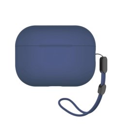 Husa pentru AirPods Pro 2 - Blueo Liquid Silicone - Navy Blue