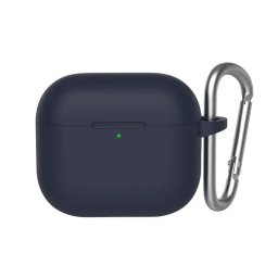 Husa pentru AirPods 3 - Blueo Liquid Silicone - Navy Blue