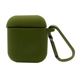 Husa AirPods 1, Liquid Silicone, Verde