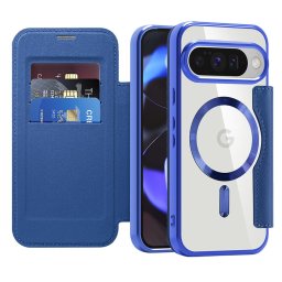 Husa Husa pentru Google Pixel 10 / 10 Pro - Techsuit SmartMag Book Case - Blue