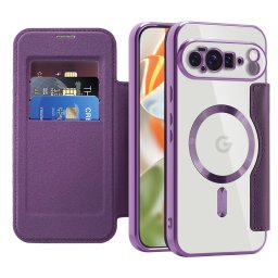 Husa Husa pentru Google Pixel 10 Pro XL - Techsuit SmartMag Book Case - Purple