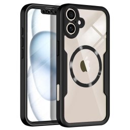 Husa Husa pentru iPhone 17 + Folie - Techsuit ColorVerse 360 MagSafe Series - Black