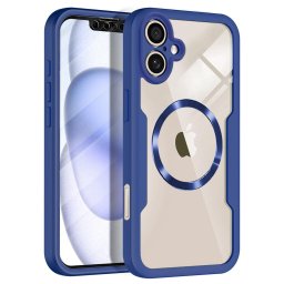 Husa Husa pentru iPhone 17 + Folie - Techsuit ColorVerse 360 MagSafe Series - Blue