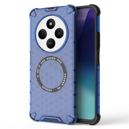 Husa Husa transparenta pentru Xiaomi Redmi 14C / Poco C75 - Techsuit HoneyComb Shield MagSafe - Blue