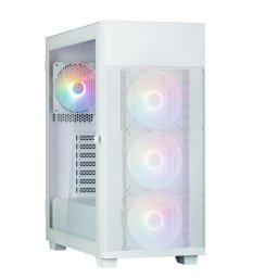 Carcasa Zalman S5 Neo White ATX, FRGB Fan x4