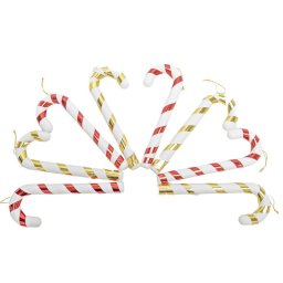 Figurine acadele color pentru decoratiuni craciun set 4 buc
