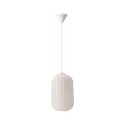 Lustră suspendată pe cablu CRESTO, 1x E27/40W/230V, albă