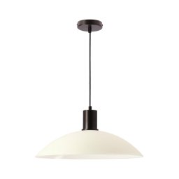 Pendul cu cablu TEDIN 1xGU10/15W/230V alb/negru