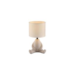 JUST LIGHT 14190-39 - Lampă de masă TED 1xE27/25W/230V, bej