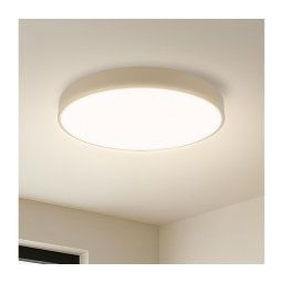 Brilagi - Lampă LED dimabilă pentru piscină, 48W, 230V, 3000–6000K, Ø 40 cm, bej + telecomandă