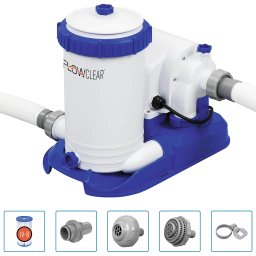 Pompa de filtrare pentru piscina Bestway Flowclear 9463 L/h, 350 W