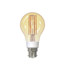 Bec inteligent LED Wireless Homeflow B-5008, B22, 5.5W (40W), 500lm, dimabil, filament, lumina calda, Control de pe telefonul mobil SmartElectro IntelligentHouse