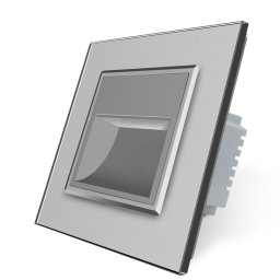 Lampa de veghe LED Livolo cu rama din sticla SmartElectro IntelligentHouse