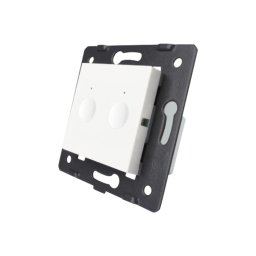 Modul intrerupator dublu cap scara / cap cruce wireless Livolo SmartElectro IntelligentHouse