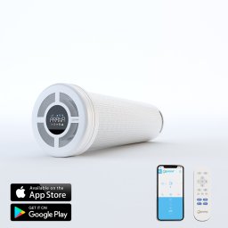 Sistem de ventilatie cu recuperare de caldura PRANA 200C ERP PREMIUM PLUS cu Functie Preincalzire SmartElectro IntelligentHouse