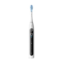Periuță de dinți electrică Oclean X Pro 20 Set, AI, Maglev 4.0, 84000 RPM, Wi-Fi, FlexFit, IPX7, alertă de zonă ratată, autonomie 40 de zile, husă, alb