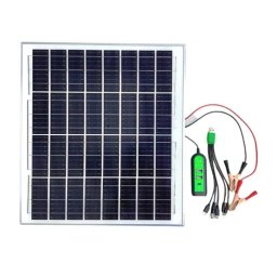 Panou solar portabil 25W cu USB si mufe pentru incarcare device uri CL 1826