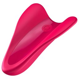 Satisfyer High Fly - vibrator clitoridian reîncărcabil, waterproof - roz