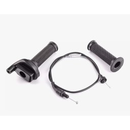 Set mansoane + acceleratie + cablu moto