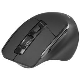 Mouse Cozy RF 2.4GHz – Mouse wireless, optic 1600 DPI, 6 butoane + scroll, gri