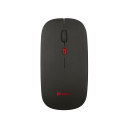 Mouse Slim RF 2.4GHz/BT – Mouse wireless dual-mode (2.4 GHz + BT), optic 1600 DPI, slim design, negru