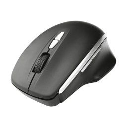 Mouse Perfect RF Wireless Optical – Mouse wireless 2.4 GHz, optic 1600 DPI, 6 butoane + scroll, negru
