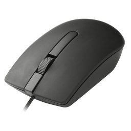 Mouse Wireless Optical – Mouse wireless 2.4 GHz, optic 1600 DPI, 3 butoane + scroll, negru