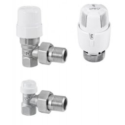 Set robineti RBM,1/2, coltar, termostatat tur, retur si cap termostatic RBM