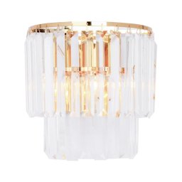 Aplică de cristal AMEDEO 2xE14/40W/230V Zuma Line 17106/2W-GLD