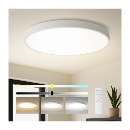 Brilagi - Corp de iluminat LED dimabil pentru piscină SMART, 128W, 230V, diametru 100 cm, Wi-Fi Tuya, alb + telecomandă