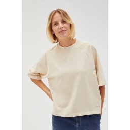 Marisse Women's Sweatshirt L-Bl-4615 L.Beige