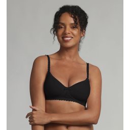 PLAYTEX WIREFREE PADDED BRA - Women's underwire bra - black