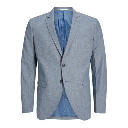 JACK & JONES Sacou albastru / alb