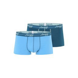 SLOGGI Boxeri cyan / albastru deschis / verde mentă