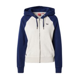 Superdry Hanorac 'Essential' bleumarin / alb