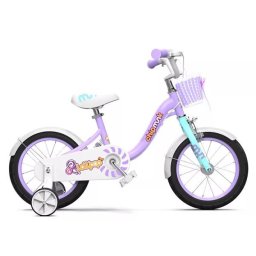 Royal Baby: Chipmunk bicicletă pentru copii- mărimea 14, mov