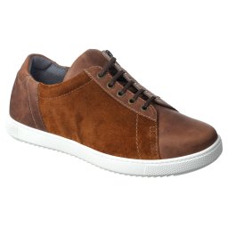 Pantofi casual, piele naturala, pentru barbati, PodoWell Yvan maro