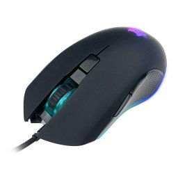 Mouse Gamezone Edge – Mouse gaming USB, optic 7200 DPI, 5 butoane + scroll, iluminare RGB, negru