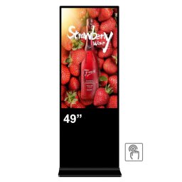 Kiosk / Totem Indoor Touch IR 49'' Android11 - EVOBOARD 49" cu IR touch 4K, Android 11