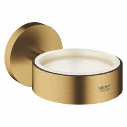 Suport pahar sau dozator Grohe Essentials, Brushed Cool Sunrise, auriu periat mat