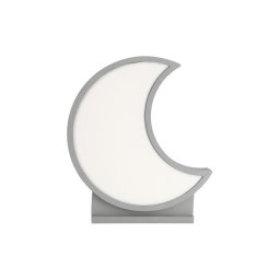 Lampă de birou pentru copii MOON LED/12W/230V, gri