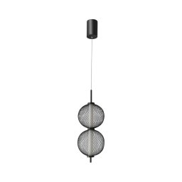 Lustru LED suspendat pe cablu PUMA LED/10W/230V Ø 14 cm negru