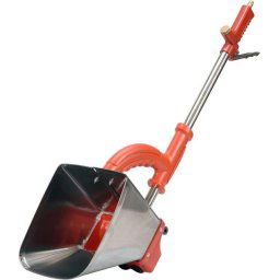 Pistol pneumatic cu rezervor, pentru tencuit 100 W capacitate rezervor 4.75 l YT-54400 Inox, 50mp/ora