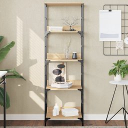 Biblioteca, stejar sonoma, 50x33x153 cm, lemn prelucrat GartenMobel Dekor