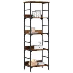 Biblioteca, lemn vechi, 50x33x153 cm, lemn prelucrat GartenMobel Dekor