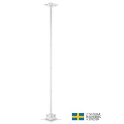 Suport Videoproiector Multibrackets MB-3595 Reglabil la inaltime 235cm Max.40kg Alb