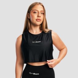 GymBeam Top pentru femei Combat Black XS