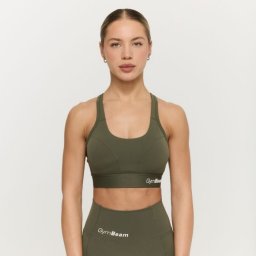 GymBeam Sutien sport Combat Olive Grey S